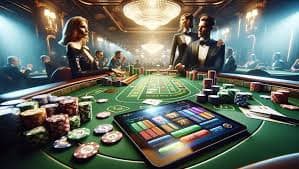Interface taruhan live casino dengan dealer asli di 303hoki
